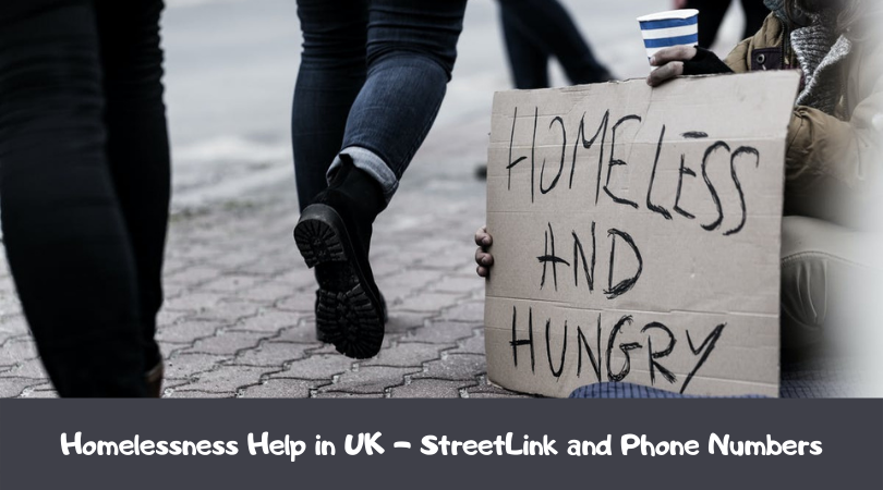 Homelessness Help in UK - StreetLink and Phone Numbers